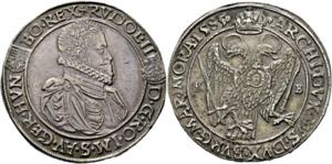 Rudolf II. 1576-1612 - Taler 1585 KB ... 