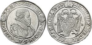 Rudolf II. 1576-1612 - Taler 1588 KB ... 