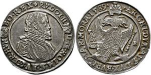 Rudolf II. 1576-1612 - 1/2 Taler 1589 KB ... 