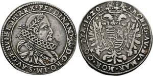 Ferdinand II. 1619-1637 - 1/2 Taler 1630 KB ... 