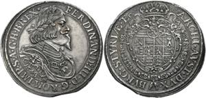 Ferdinand III. 1637-1657 - Taler 1648 Graz ... 