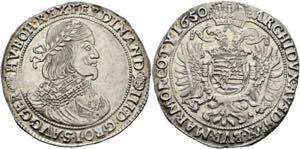 Ferdinand III. 1637-1657 - Taler 1650 KB ... 