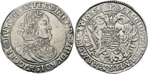Ferdinand III. 1637-1657 - Taler 1655 KB ... 