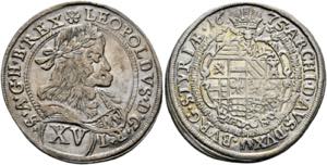Leopold I. 1657-1705 - XV Kreuzer 1675 IA-N ... 