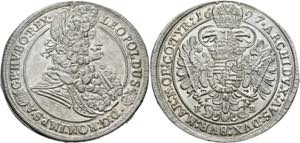 Leopold I. 1657-1705 - Taler 1697 KB ... 