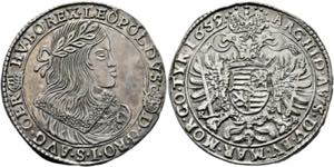 Leopold I. 1657-1705 - 1/2 Taler 1659 KvB ... 