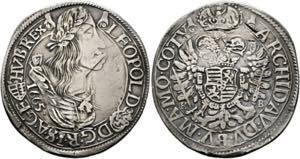 Leopold I. 1657-1705 - 1/4 Taler 1665 KB ... 