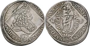 Leopold I. 1657-1705 - 1/4 Taler 1695 NB/P-O ... 