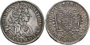 Josef I. 1705-1711 - 1/2 Taler 1710 KB ... 