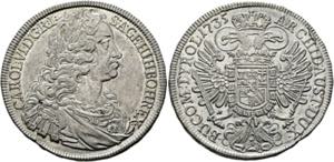 Karl VI. 1711-1740 - Taler 1735 Prag Mm. ... 