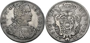 Karl VI. 1711-1740 - Ducato 1715 Neapel ... 
