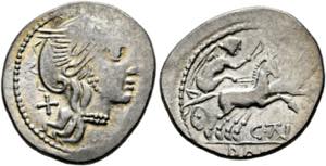 Imitationen römischer Münzen - Denarius ... 