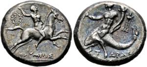 Tarentum - Nomos/Didrachme (6,18 g), ... 