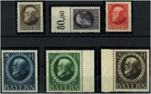 Bayern - **, 1914 Ludwig III. Markwerte 1M. ... 
