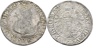 Ferdinand I. 1521-1564 - Taler o. J. Wien ... 