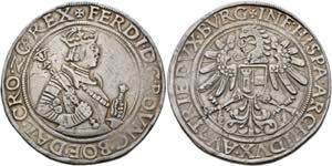 Ferdinand I. 1521-1564 - Taler o. J. Hall ... 