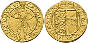 Erzherzog Karl 1564-1590 - Dukat (3,43g) ... 