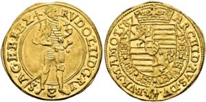 Rudolf II. 1576-1612 - Dukat (3,47g) 1587 ... 