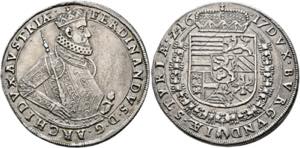 Ferdinand II. 1619-1637 - Taler 1617 Graz ... 