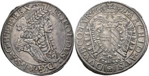 Leopold I. 1657-1705 - Taler 1671 Wien Mm. ... 