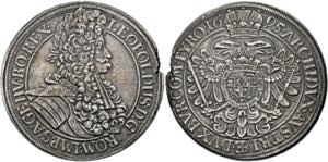 Leopold I. 1657-1705 - Taler 1695 Wien Mm. ... 