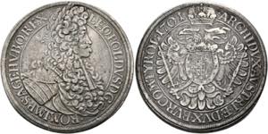 Leopold I. 1657-1705 - Taler 1701 Wien Mm. ... 