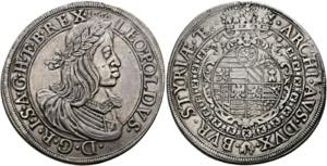 Leopold I. 1657-1705 - Taler 1660 Graz Mm. ... 