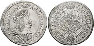 Leopold I. 1657-1705 - XV Kreuzer 1661 Graz ... 