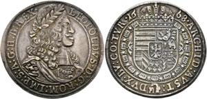 Leopold I. 1657-1705 - Taler 1668 Hall ... 