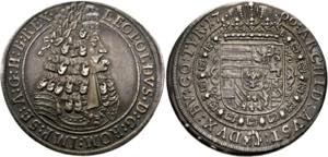 Leopold I. 1657-1705 - Taler 1700 Hall Mm. ... 