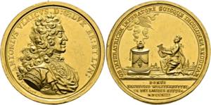 Karl VI. 1711-1740 - Geschenkmedaille zu 12 ... 