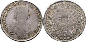 Maria Theresia 1740-1780 - Taler 1749 Hall ... 