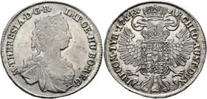 Maria Theresia 1740-1780 - 1/2 Taler 1764 ... 