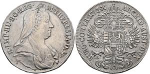 Maria Theresia 1740-1780 - 1/2 Taler 1773 ... 