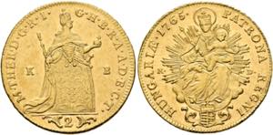 Maria Theresia 1740-1780 - Doppeldukat ... 