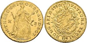 Maria Theresia 1740-1780 - Dukat (3,46g) ... 
