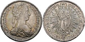Maria Theresia 1740-1780 - Taler 1742 KB ... 