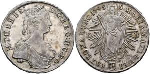 Maria Theresia 1740-1780 - Taler 1745 KB ... 
