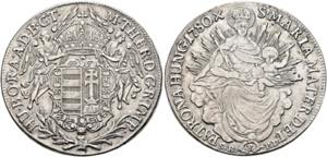 Maria Theresia 1740-1780 - 1/2 Madonnentaler ... 