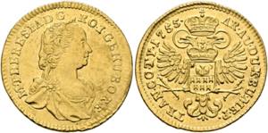 Maria Theresia 1740-1780 - Dukat (3,46g) ... 