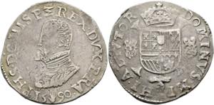 Philipp II. 1556-1598 - Philipsdaalder 1590 ... 