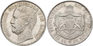Friedrich 1852/56-1907 - Vereinstaler 1868 ... 