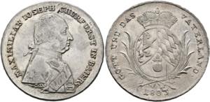 Maximilian I.(IV.)Joseph 1799-1806-1825 - ... 