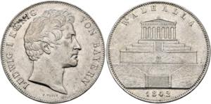 Ludwig I. 1825-1846 - Vereinsdoppeltaler ... 