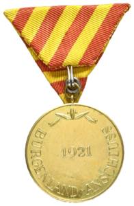 Landesehrenzeichen - Anschlussmedaille ... 