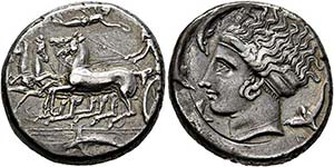 Dionysios I. (405-367) - Tetradrachme (16,98 ... 