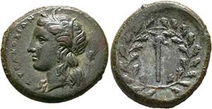 SICILIA - Syrakus - Bronze (13,42 g), ca. ... 
