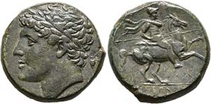 Hieron II. (275/270-215) - Bronze (18,52 g), ... 