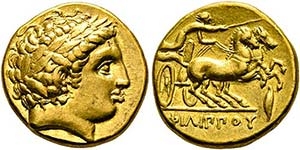 Philippos II. (359-336) - Stater (8,59 g), ... 