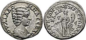 Iulia Domna 193-217 - Tetradrachme (9,58 g), ... 